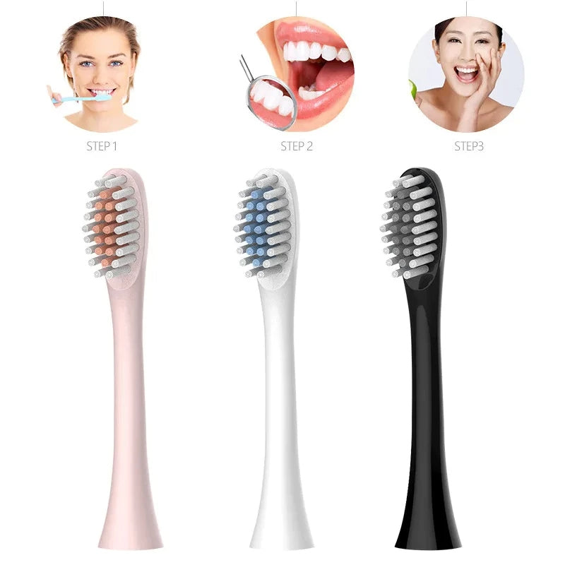 Escova de Dentes Elétrica Impermeavel Recarregável