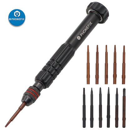 Kit de Chaves de Precisão 12 em 1 – Ferramentas para Manutenção de Celulares, iPhone, Notebooks e Eletrônicos
