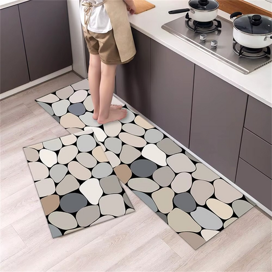 Tapete para Cozinha Antiderrapante e Absorvente Premium
